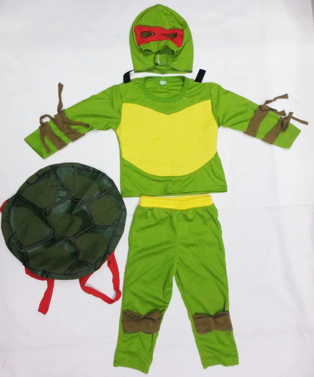 Leo Turtle Shell Party Clothing Costume For Kids