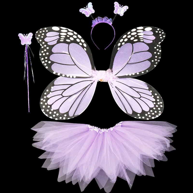 Insect Theme Butterfly Fairy Angel Wings Costume For Girls
