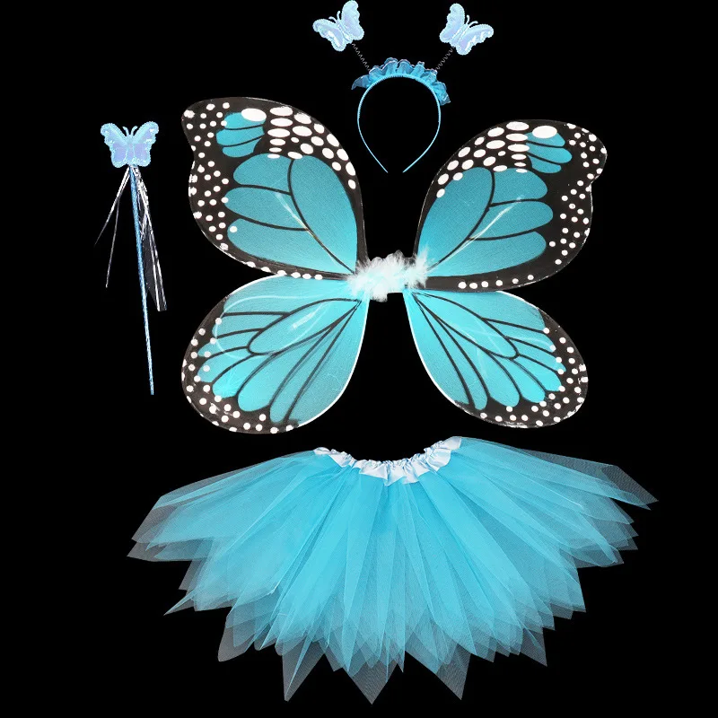 Insect Theme Butterfly Fairy Angel Wings Costume For Girls