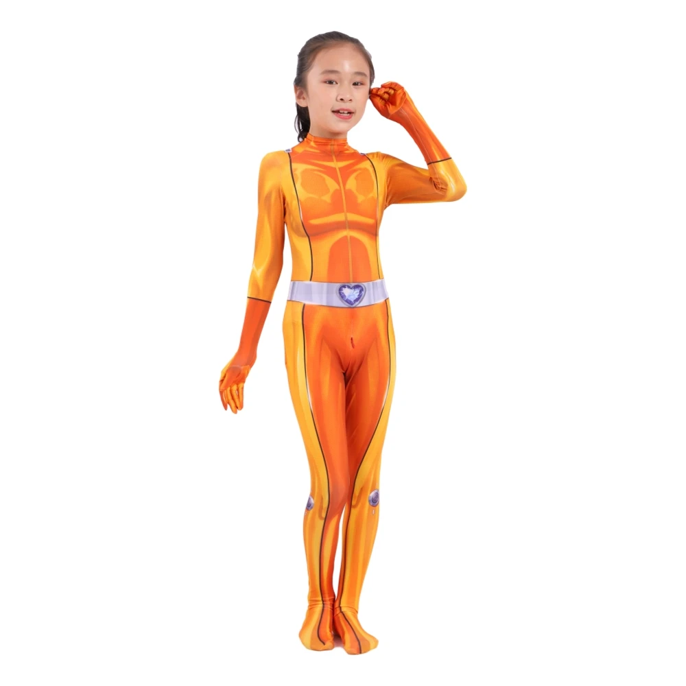 Zentai Bodysuit Hero Jumpsuits Party Costume For Kids