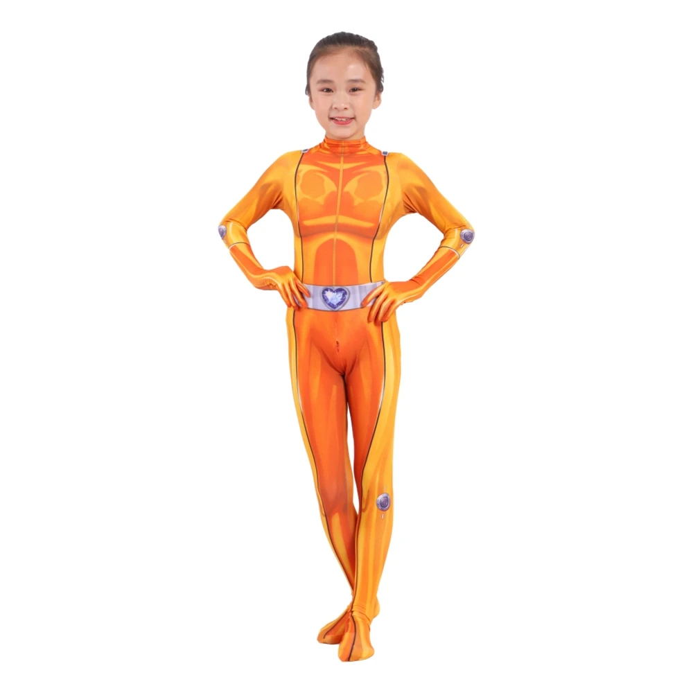 Zentai Bodysuit Hero Jumpsuits Party Costume For Kids
