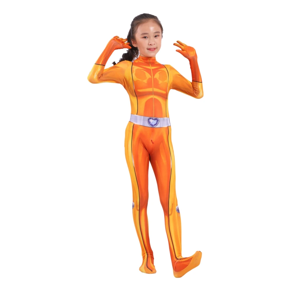 Zentai Bodysuit Hero Jumpsuits Party Costume For Kids