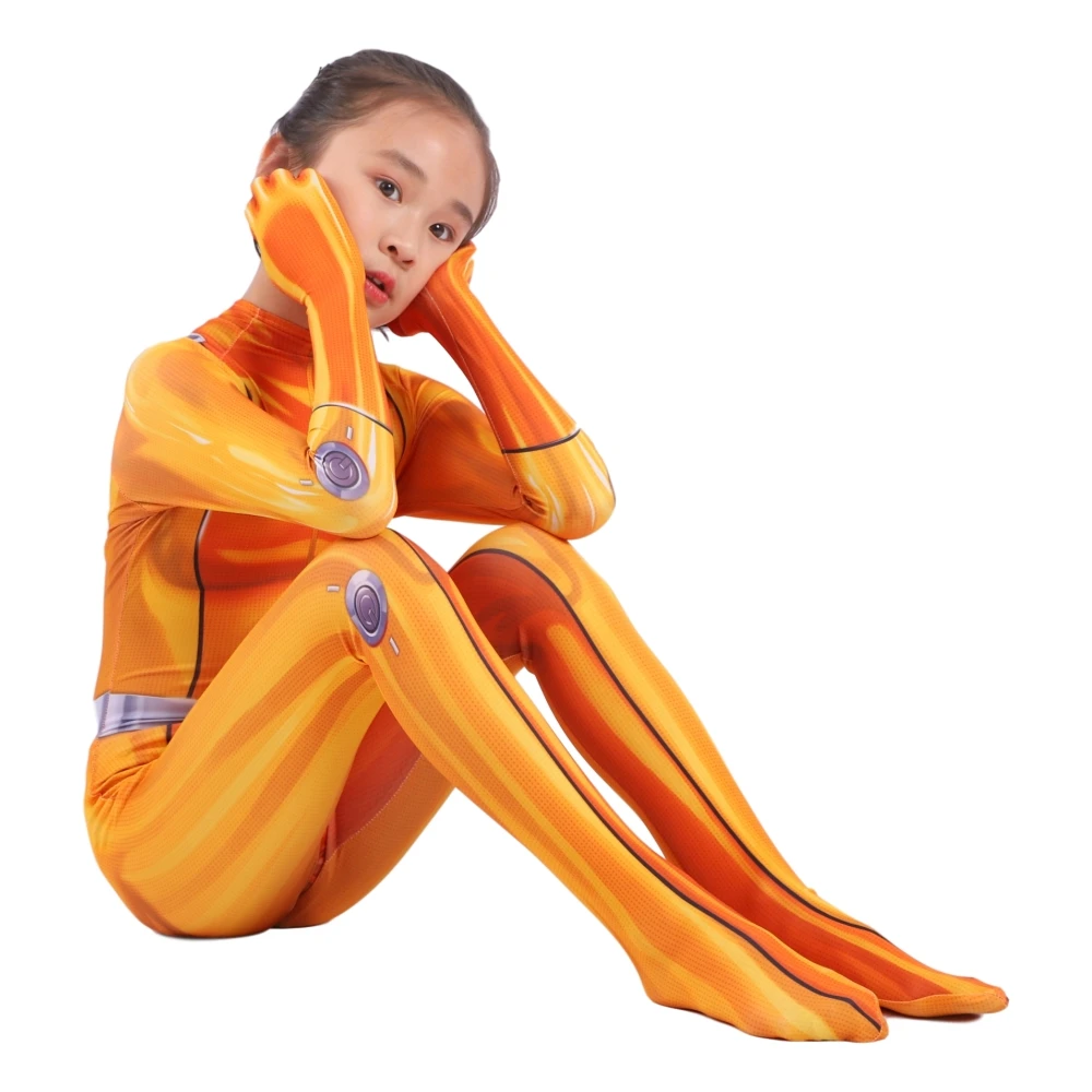Zentai Bodysuit Hero Jumpsuits Party Costume For Kids