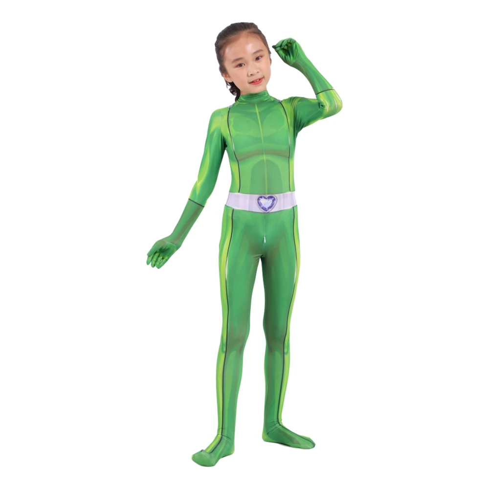 Zentai Bodysuit Hero Jumpsuits Party Costume For Kids
