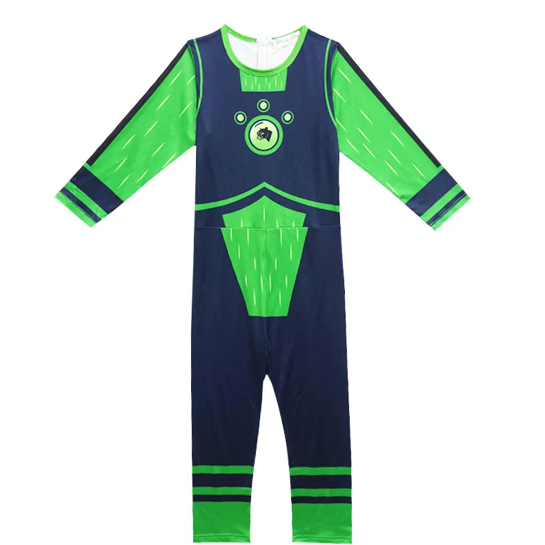 Wild Kratts Creature Power Anime Jumpsuits Costume For Kids With Mask