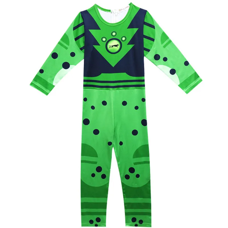 Wild Kratts Creature Power Anime Jumpsuits Costume For Kids With Mask