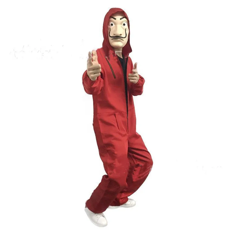 Salvador Dali Money Heist The House Of Paper Costumes & Mask