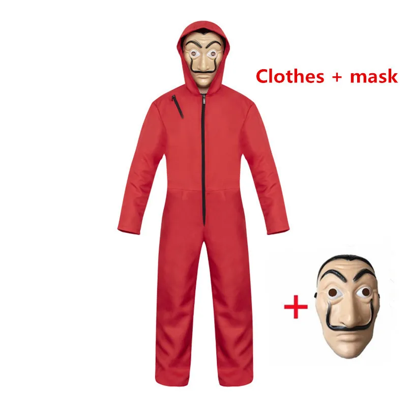 Salvador Dali Money Heist The House Of Paper Costumes & Mask