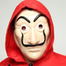 Salvador Dali Money Heist The House Of Paper Costumes & Mask Salvador Dali Money Heist The House Of Paper Costumes & Mask