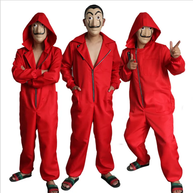 Salvador Dali Money Heist The House Of Paper Costumes & Mask