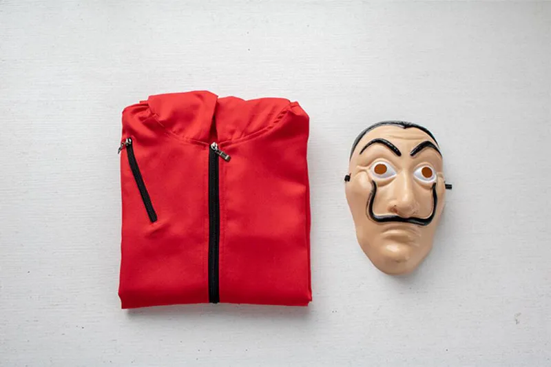 Salvador Dali Money Heist The House Of Paper Costumes & Mask