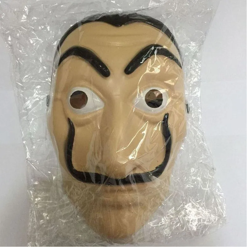 Salvador Dali Money Heist The House Of Paper Costumes & Mask