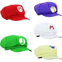 Super Mario Luigi Bros Anime Octagonal Shape Hat Super Mario Luigi Bros Anime Octagonal Shape Hat