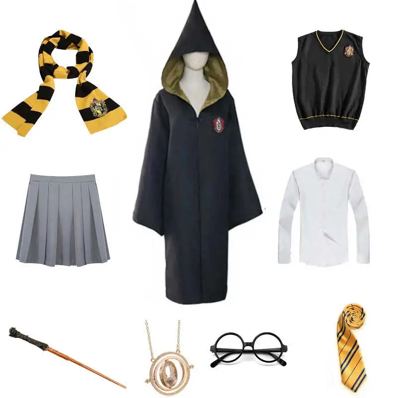 Godric Hermione Robe Cloak Magic School Uniform Costume Godric Hermione Robe Cloak Magic School Uniform Costume