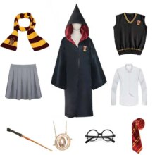 Godric Hermione Robe Cloak Magic School Uniform Costume Godric Hermione Robe Cloak Magic School Uniform Costume