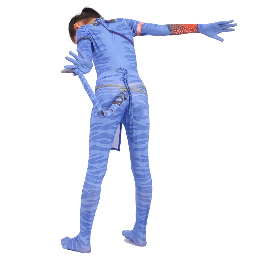 Avatar 2 Jumpsuit Costume For Kids