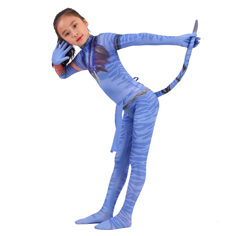 Avatar 2 Jumpsuit Costume For Kids