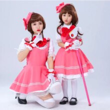 Sakura Kinomoto Anime Princess Lolita Dress Costumes Sakura Kinomoto Anime Princess Lolita Dress Costumes
