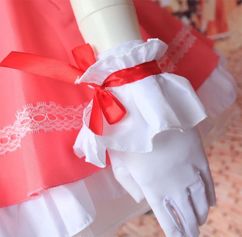 Sakura Kinomoto Anime Princess Lolita Dress Costumes