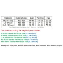 Dragon Ninja Warrior Swordsman Costume For Kids Dragon Ninja Warrior Swordsman Costume For Kids