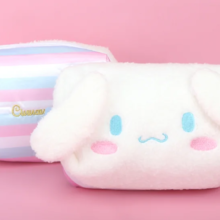My Melody Cinnamoroll Plush Cosmetic Storage Bag My Melody Cinnamoroll Plush Cosmetic Storage Bag