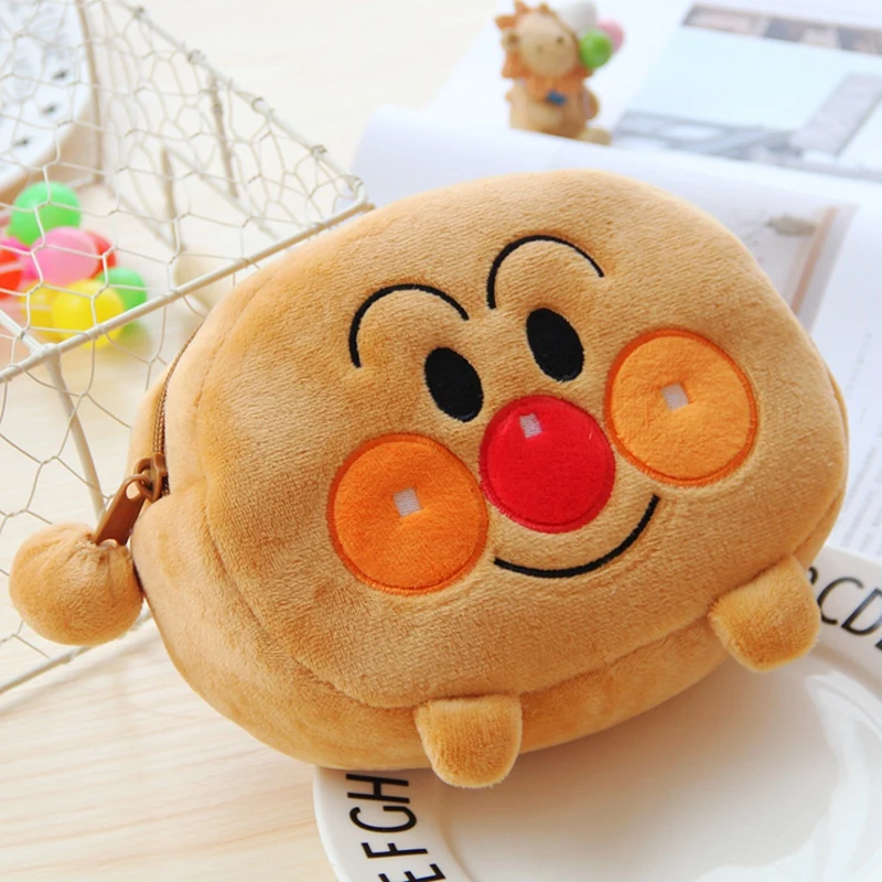 Cartoon Cinnamoroll Melody Totoro Anpanman Plush Organizer Storage Bag