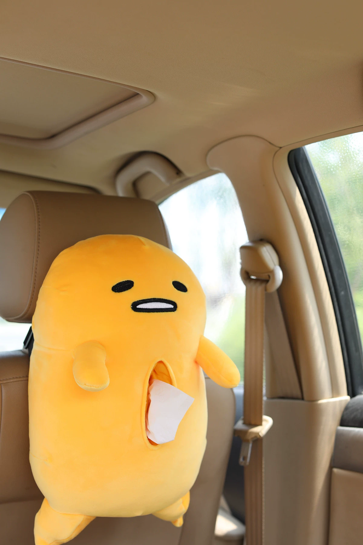 Lazy Egg Toy Soft Stuffed Hanging Tissue Box Cover