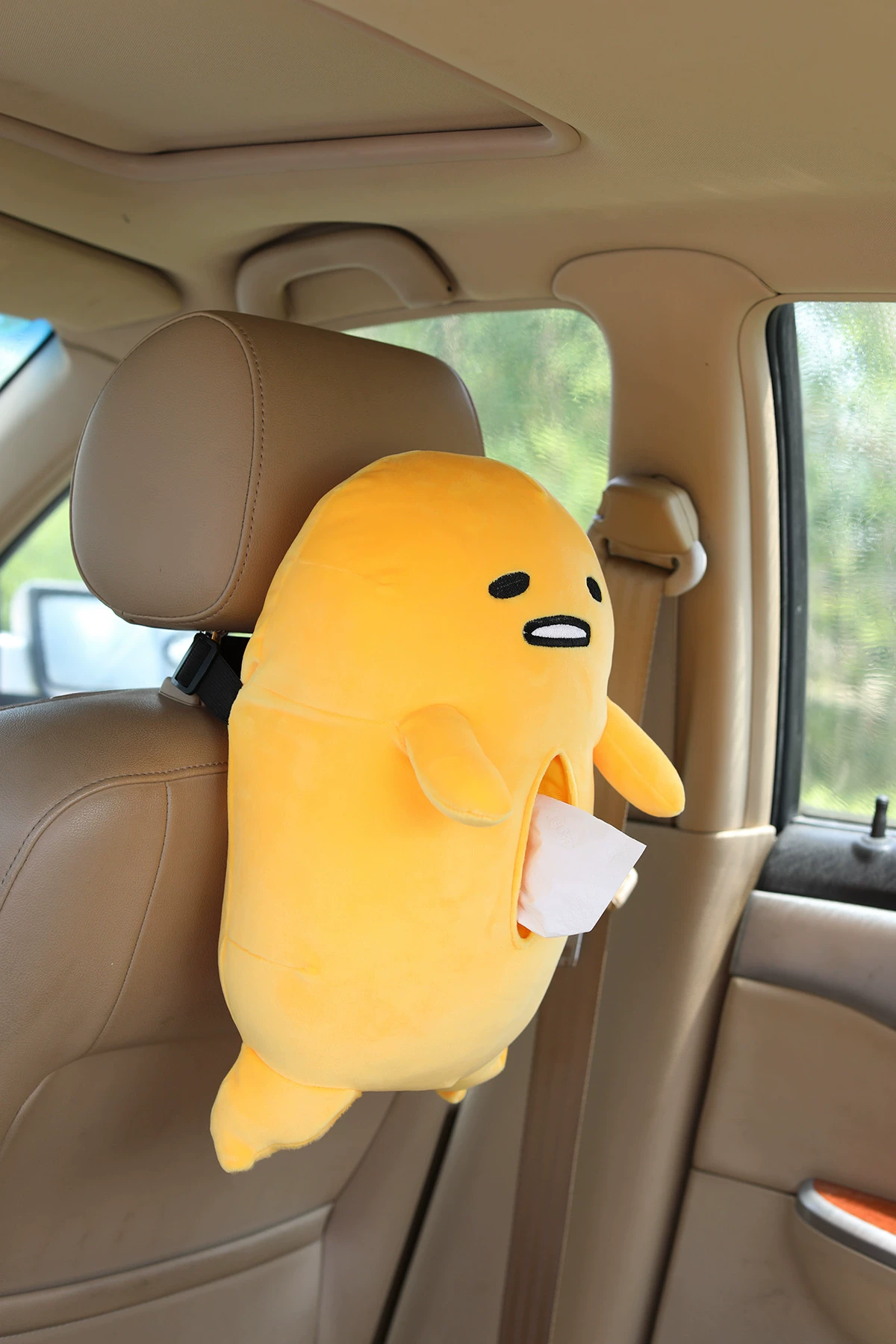 Lazy Egg Toy Soft Stuffed Hanging Tissue Box Cover