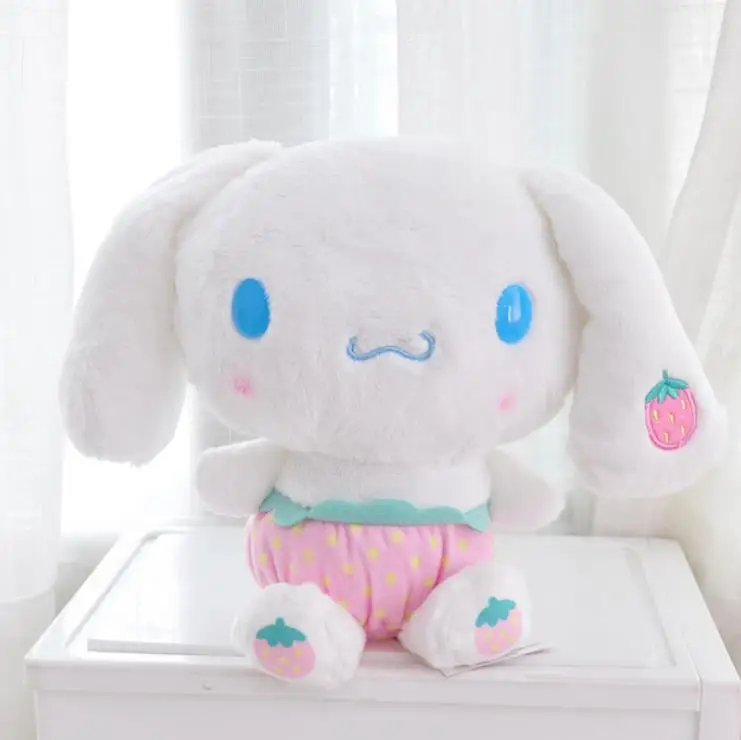 Cartoon Strawberry My Melody Pudding Cinnamoroll Dog Plush Doll