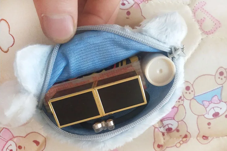 Kawaii Sanrio Cartoon Cinnamoroll Plush Shoulder Bag