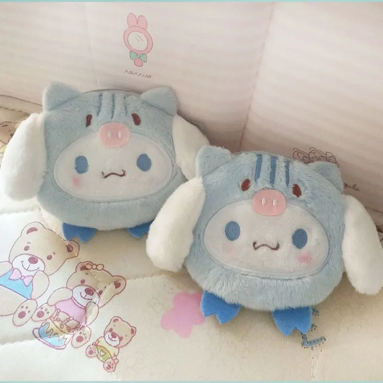 Kawaii Sanrio Cartoon Cinnamoroll Plush Shoulder Bag