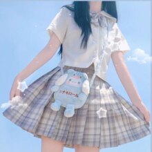 Kawaii Sanrio Cartoon Cinnamoroll Plush Shoulder Bag Kawaii Sanrio Cartoon Cinnamoroll Plush Shoulder Bag