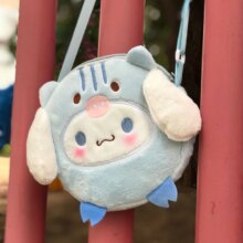 Kawaii Sanrio Cartoon Cinnamoroll Plush Shoulder Bag Kawaii Sanrio Cartoon Cinnamoroll Plush Shoulder Bag
