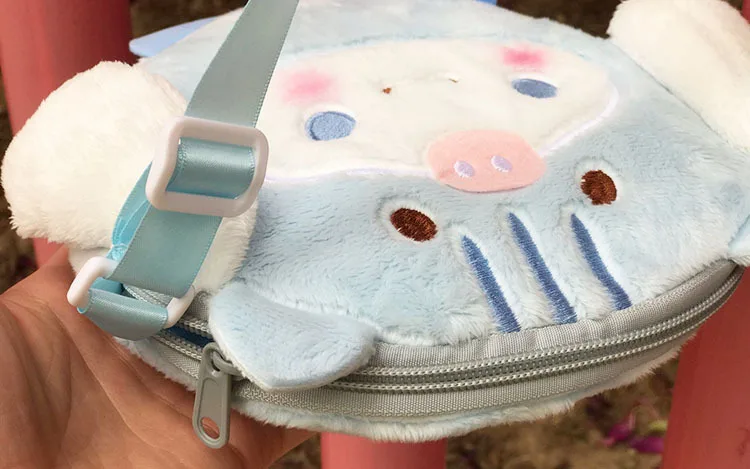 Kawaii Sanrio Cartoon Cinnamoroll Plush Shoulder Bag