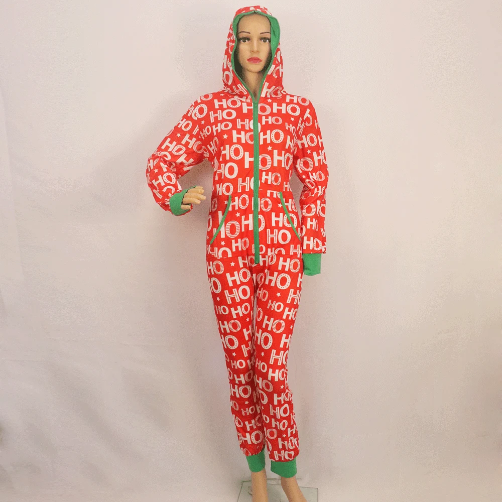 Christmas Kigurumi Onesies Long Sleeve Hooded Pajamas Christmas Kigurumi Onesies Long Sleeve Hooded Pajamas