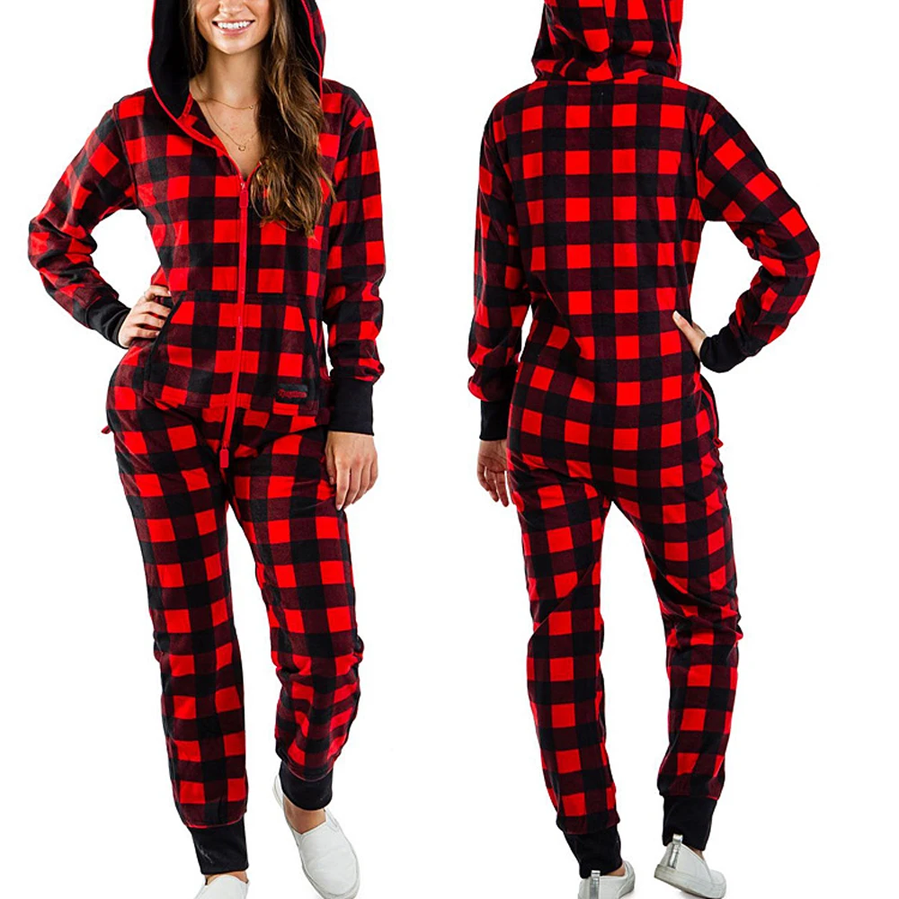 Christmas Kigurumi Onesies Long Sleeve Hooded Pajamas Christmas Kigurumi Onesies Long Sleeve Hooded Pajamas