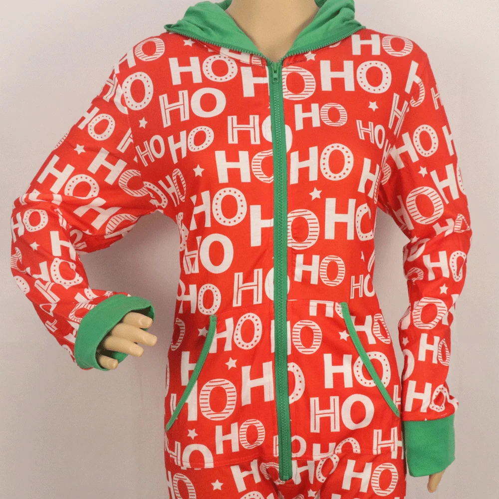 Christmas Kigurumi Onesies Long Sleeve Hooded Pajamas Christmas Kigurumi Onesies Long Sleeve Hooded Pajamas