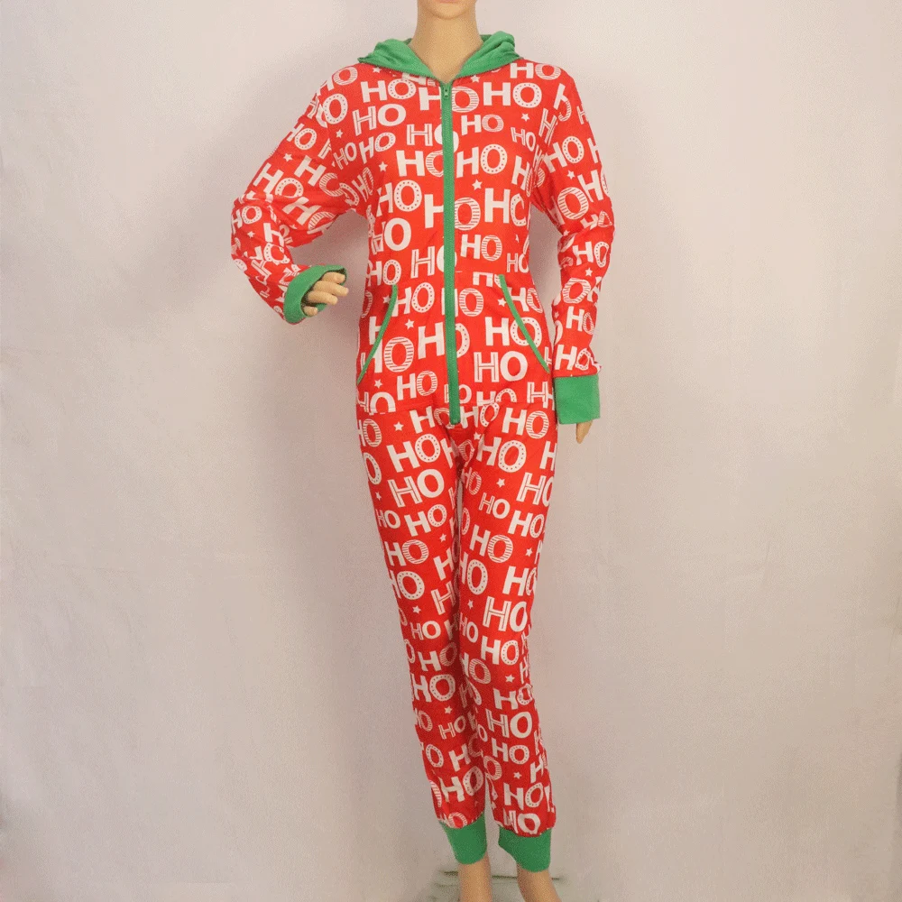 Christmas Kigurumi Onesies Long Sleeve Hooded Pajamas Christmas Kigurumi Onesies Long Sleeve Hooded Pajamas
