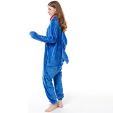 Cartoon Shark Onesies Adult Unisex One-Piece Pajamas Cartoon Shark Onesies Adult Unisex One-Piece Pajamas