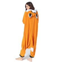 Animal Orange Fox Kigurumi Onesie Soft Fleece Pajamas Animal Orange Fox Kigurumi Onesie Soft Fleece Pajamas
