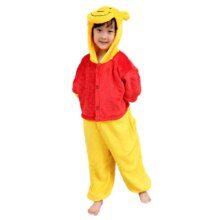 Anime Edward Winnie Bear Cosplay Costume Pajamas Sets For Kids Anime Edward Winnie Bear Cosplay Costume Pajamas Sets For Kids