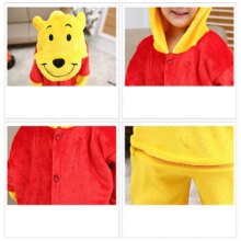 Anime Edward Winnie Bear Cosplay Costume Pajamas Sets For Kids Anime Edward Winnie Bear Cosplay Costume Pajamas Sets For Kids