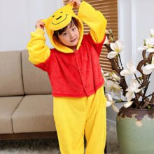 Anime Edward Winnie Bear Cosplay Costume Pajamas Sets For Kids Anime Edward Winnie Bear Cosplay Costume Pajamas Sets For Kids