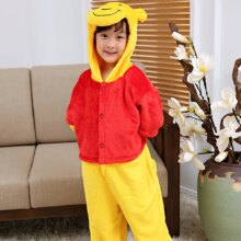 Anime Edward Winnie Bear Cosplay Costume Pajamas Sets For Kids Anime Edward Winnie Bear Cosplay Costume Pajamas Sets For Kids