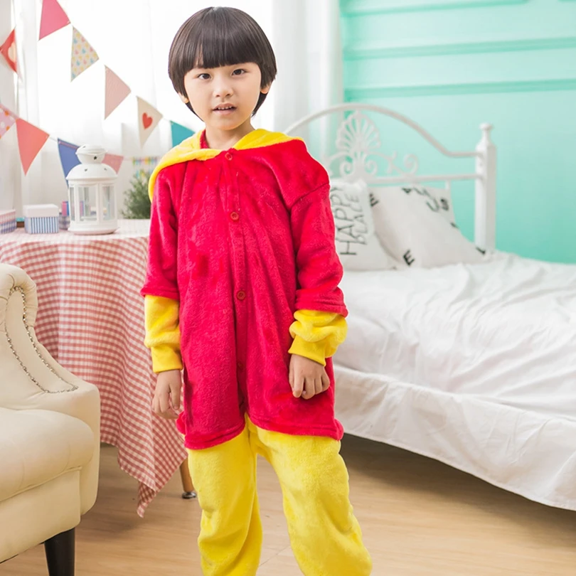 Kigurumi Onesie Winnie Bear Warm Disguise Hooded Jumpsuits Kigurumi Onesie Winnie Bear Warm Disguise Hooded Jumpsuits