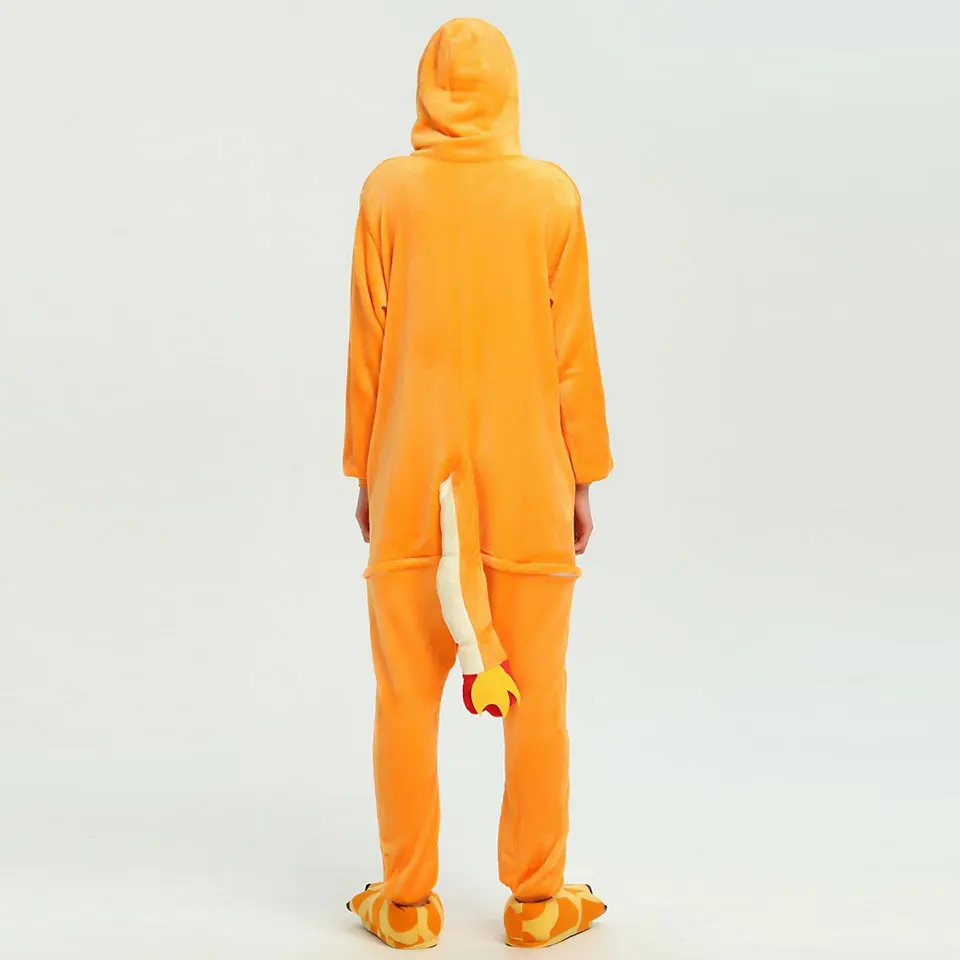 Onesies Fiery Dragon Couple Pajamas Set