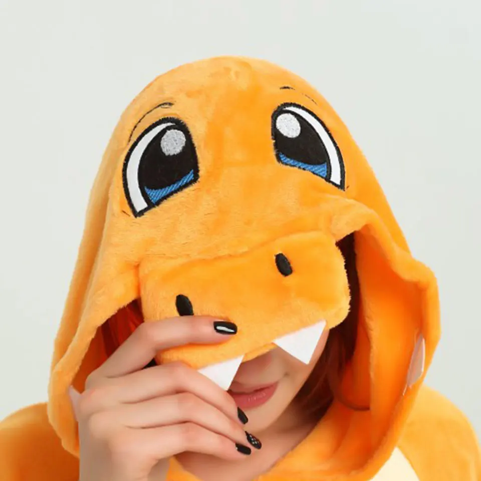Onesies Fiery Dragon Couple Pajamas Set