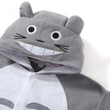 Totoro Kigurumi Onesies Cartoon One-Piece Fleece Pajama Totoro Kigurumi Onesies Cartoon One-Piece Fleece Pajama