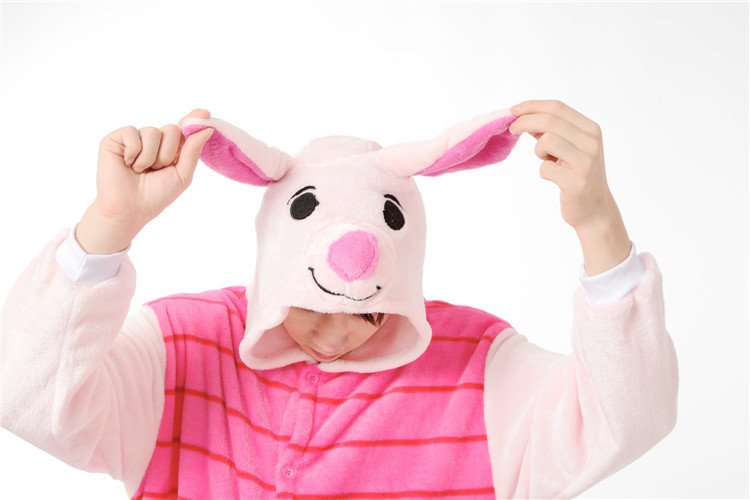 Cartoon Kigurumi Onesies Piglet Pig Pajamas
