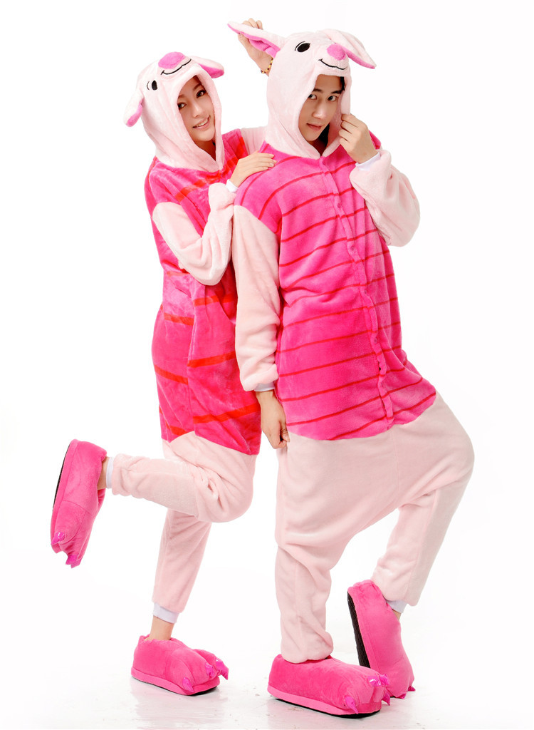 Cartoon Kigurumi Onesies Piglet Pig Pajamas